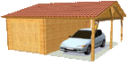 garage 1 place en bois