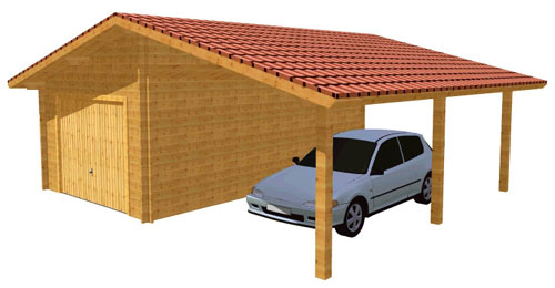 garage et carport bois