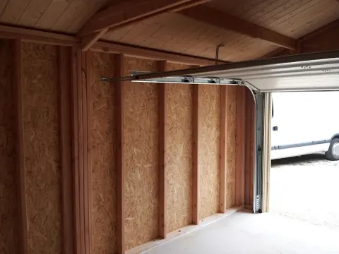 Intérieur ossature, rail de porte sectionnelle