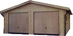 garage double en bois 